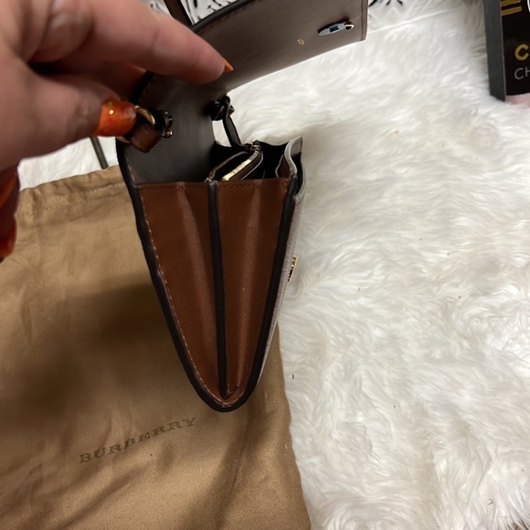 Burberry LEATHER CROSSBODY BAG​​​ - Picture 9 of 12